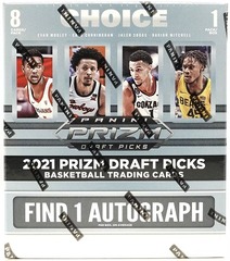 2021 Panini Prizm Draft Picks Collegiate Basketball CHOICE Box